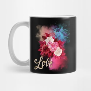 Love covers All Ruby and Roses Mug